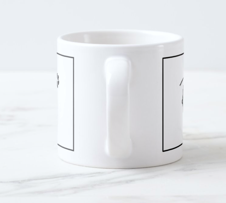 Pawfully Cute Ceramic Expresso Mug - Pawfully Cute!
