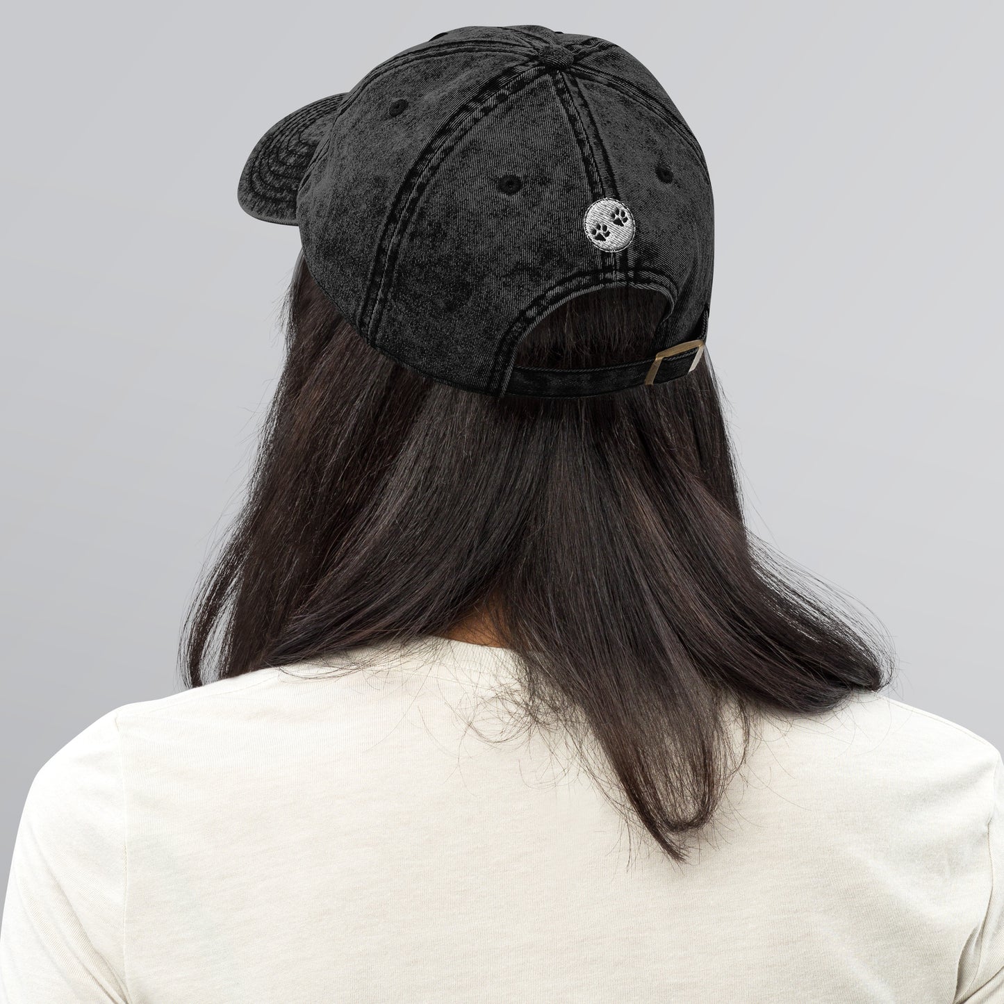 Pawfully Cute Hooman Vintage Twill Cap - Pawfully Cute!
