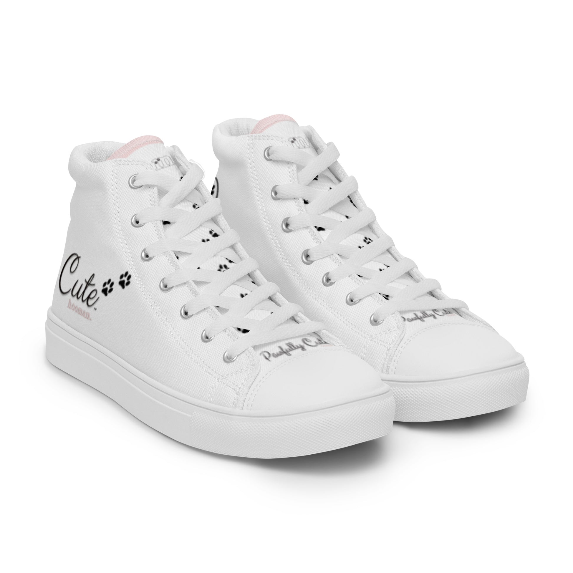 Pawfully Cute Hooman Signature High Tops! - Pawfully Cute!